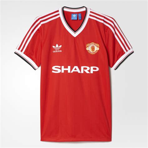 manchester united retro kit adidas